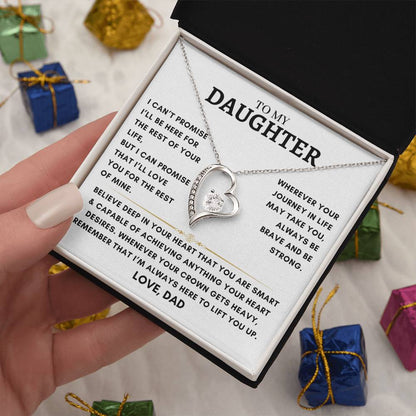 Daughter - Heart Necklace - Dad 3