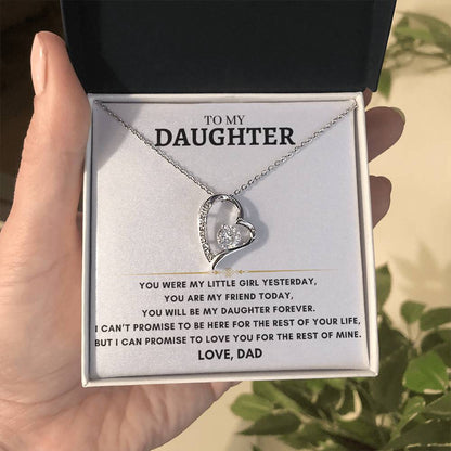 Daughter - Heart Necklace - Dad 8