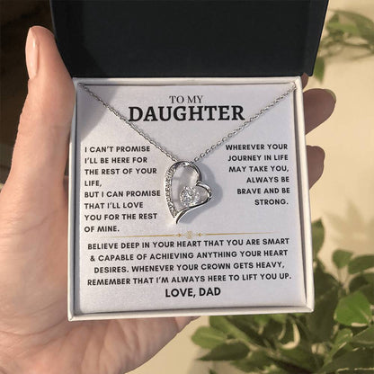 Daughter - Heart Necklace - Dad 3