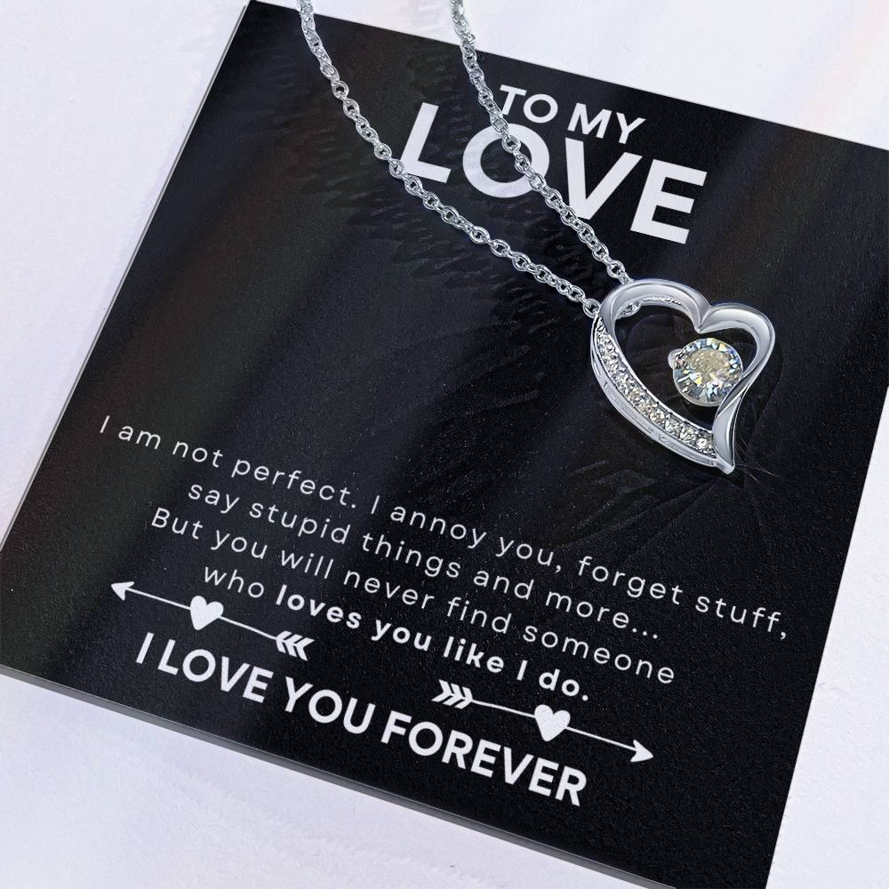 TO MY LOVE - HEART NECKLACE