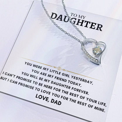 Daughter - Heart Necklace - Dad 8