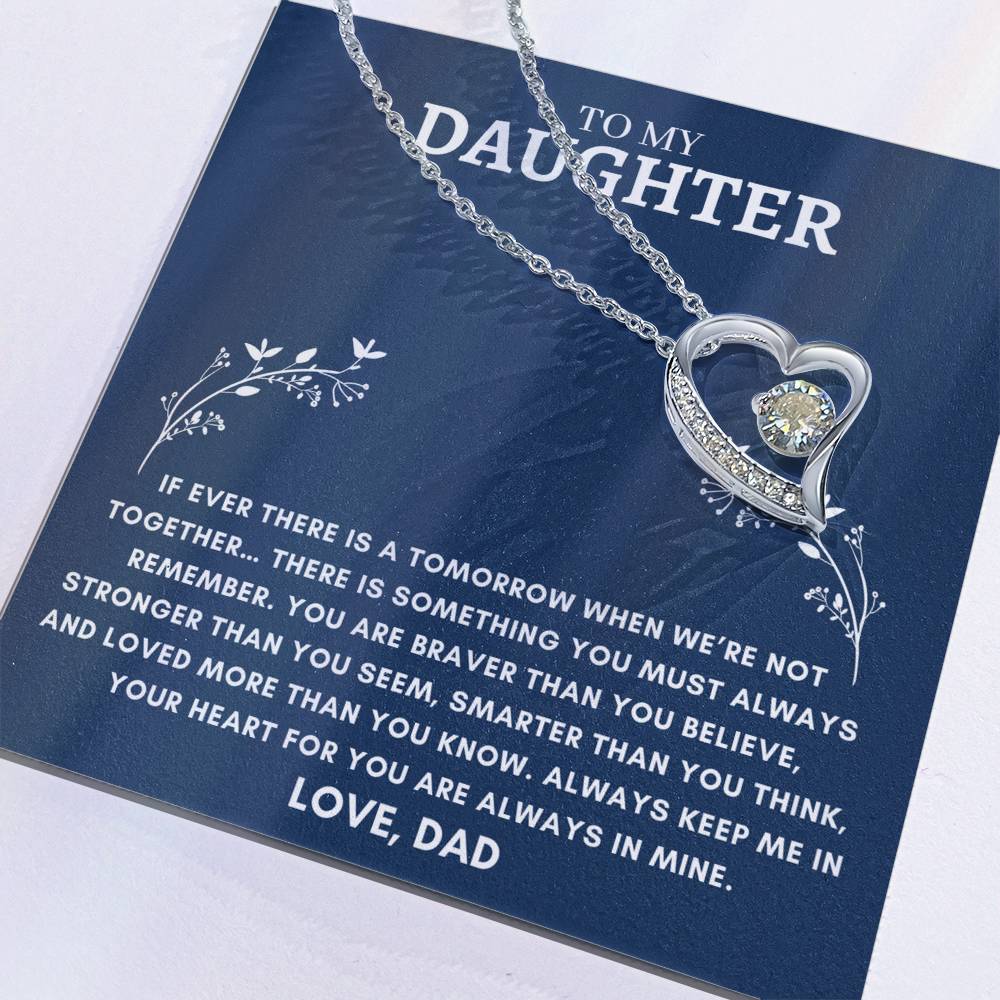 Daughter - Heart Necklace - Dad 7