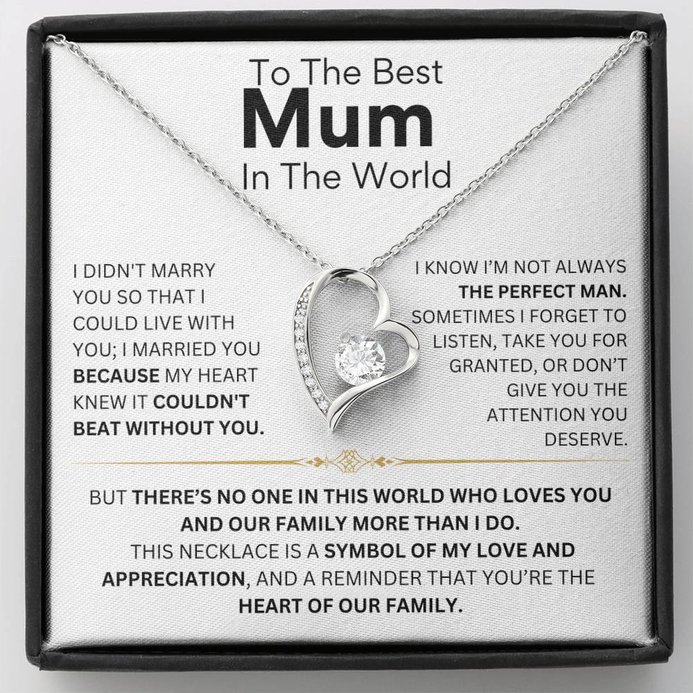 To The Best MUM, Love Heart gift set TM336
