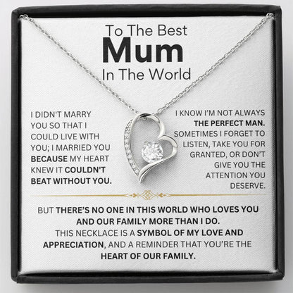 To The Best MUM, Love Heart gift set TM336