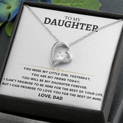 Daughter - Heart Necklace - Dad 8