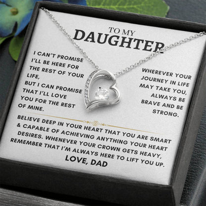 Daughter - Heart Necklace - Dad 3