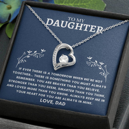 Daughter - Heart Necklace - Dad 7