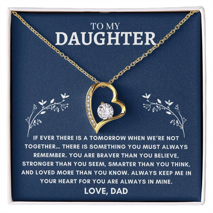 Daughter - Heart Necklace - Dad 7