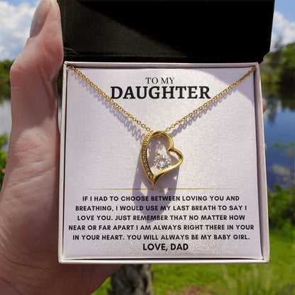 Daughter - Heart Necklace - Dad 9