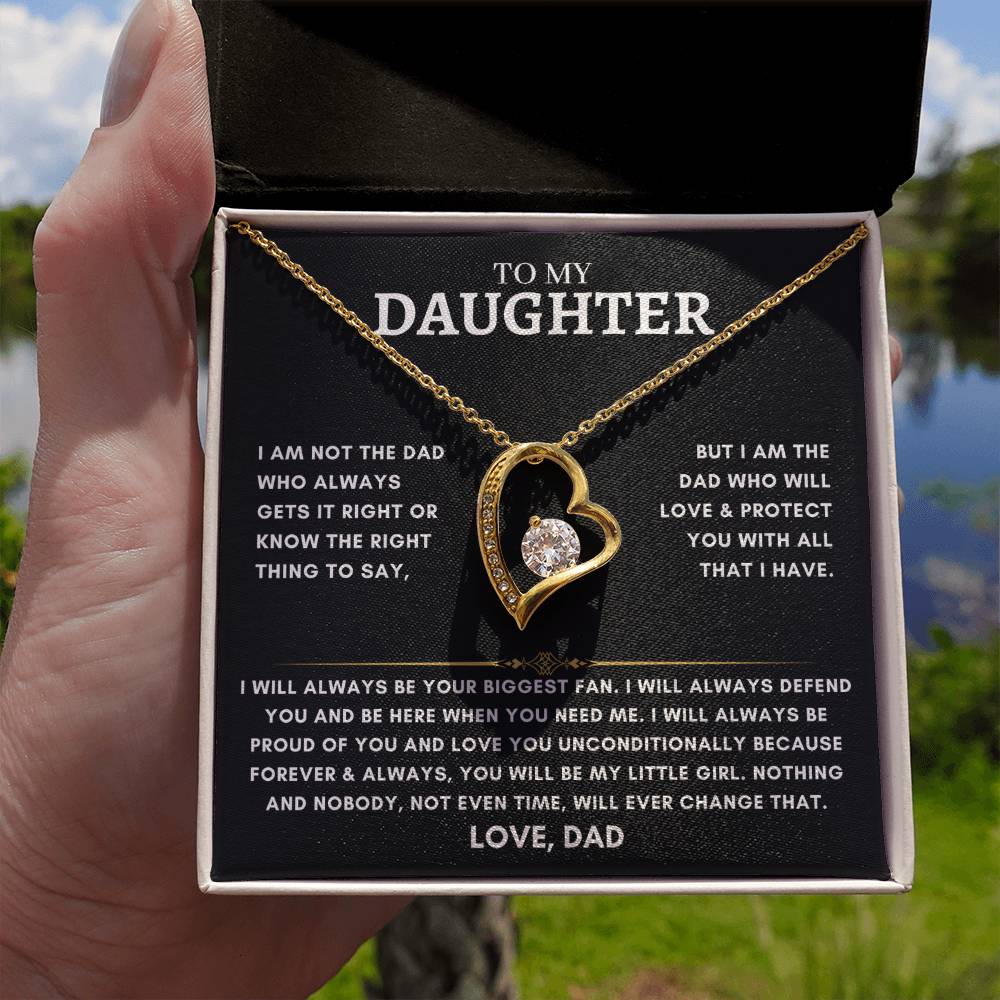 Daughter - Heart Necklace - Dad 5