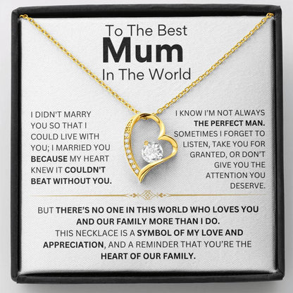 To The Best MUM, Love Heart gift set TM336