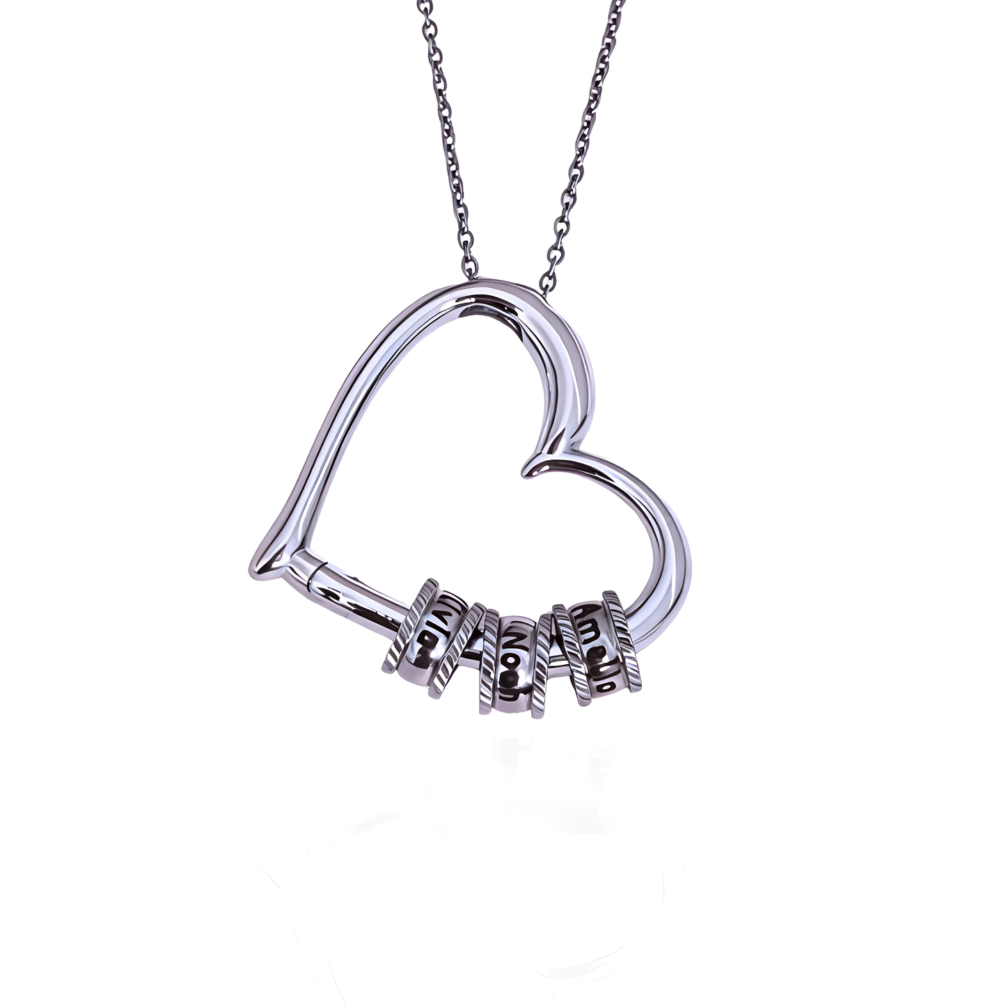 To my Wife -  Love Engraved Personalized Pendant with LED Box