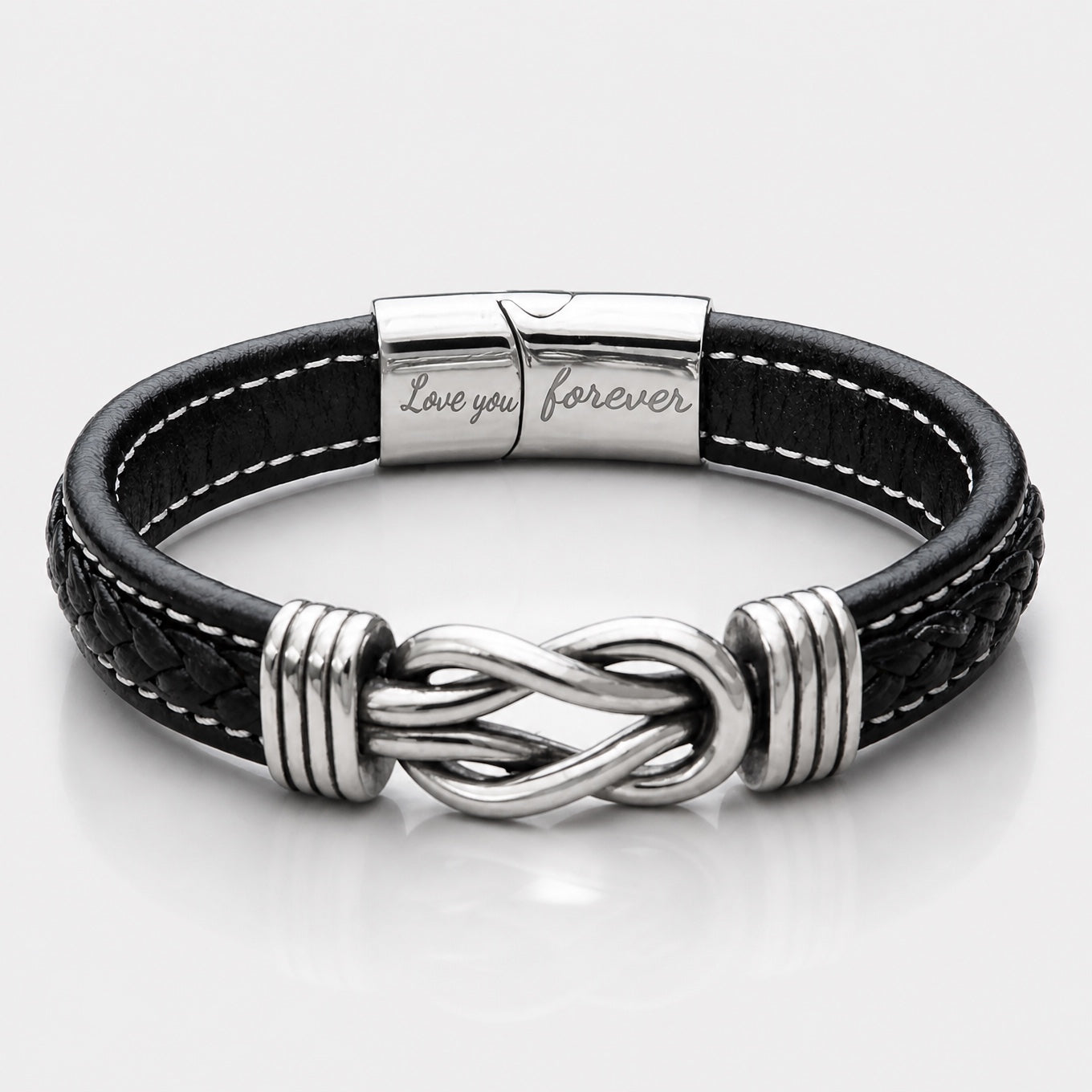 To My Man, You Are The One Forever Linked Bracelet