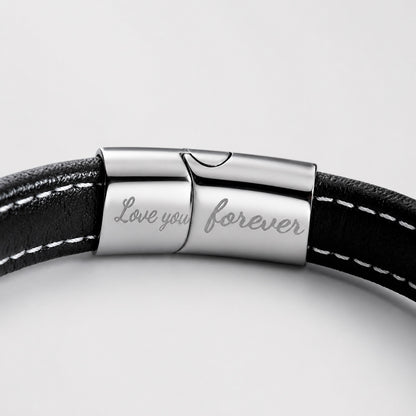 To My Man, You Are The One Forever Linked Bracelet