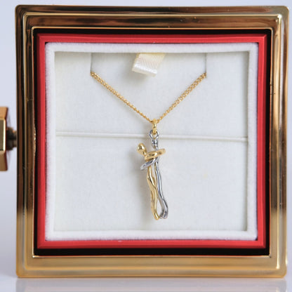 Mini Eternal Rose Box - Hug Necklace