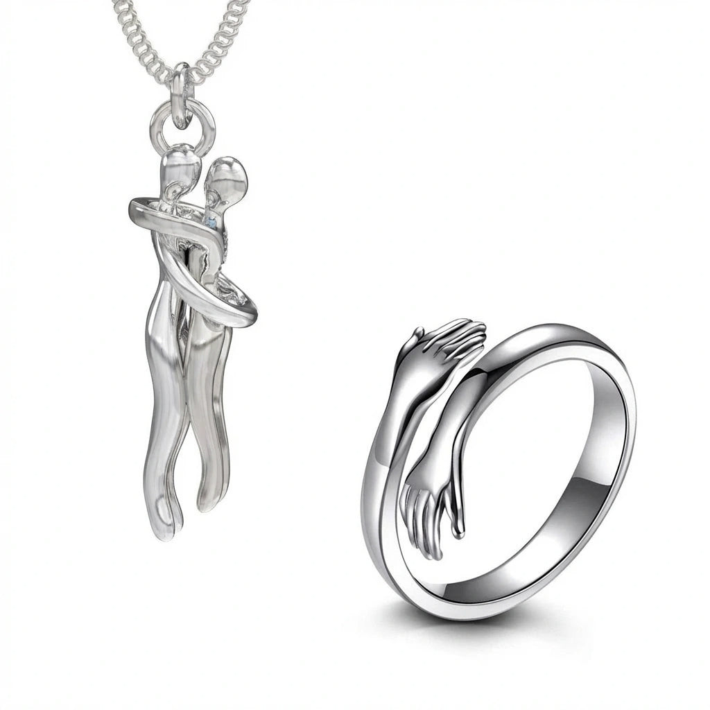 Hug Necklace - V2 - A Hug To Hold Close