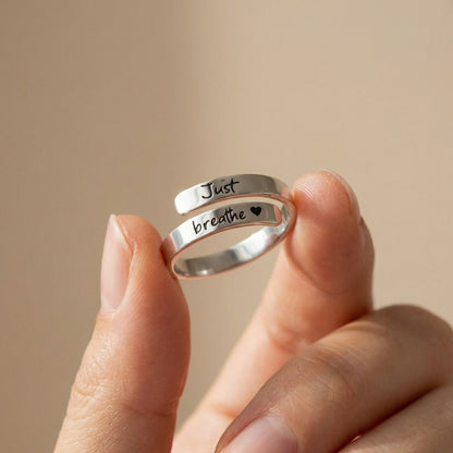 Just Breathe Ring